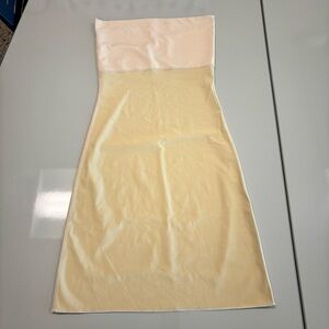SPANX Nude Strapless Shape-wear Dress. Size Medium